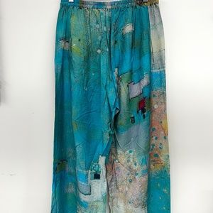 3 Potato wide leg pants, M/L